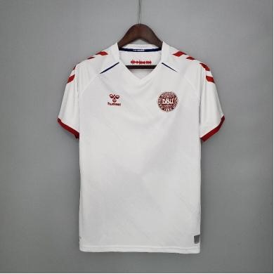 Tailandia Camiseta Denmark Replica Segunda Ropa 2021